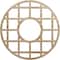 Ekena Millwork O'Neal Wood Fretwork Pierced Ceiling Medallion, Red Oak, 18"OD x 6 1/2"ID x 3/8"T CMWP18X18X0375ONRO - alternate 1